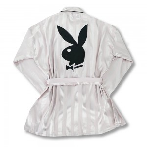 Dámské Bundy Playboy Long Sleeve Lounge Set Růžové | PLBY-592853