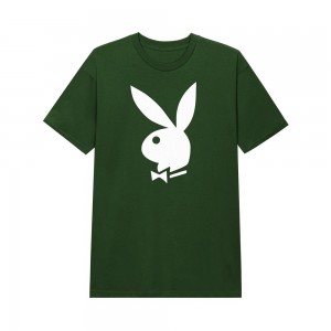 Pánské T-shirt Playboy Classic Rabbit Head | PLBY-593111