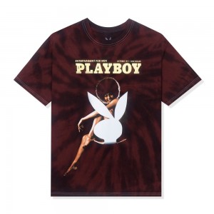 Pánské T-shirt Playboy October 1971 Darine Stern Cover Tie Dye | PLBY-593162