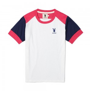 Pánské T-shirt Playboy Team Jersey Zelene | PLBY-593206