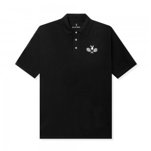 Pánské T-shirt Playboy Tenisové Club Polo Bílé | PLBY-593239