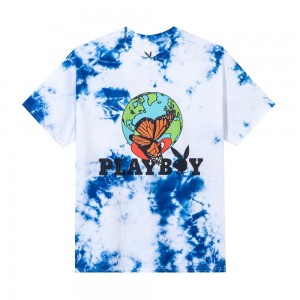 Pánské T-shirt Playboy Tie-Dye Au Naturel | PLBY-593283