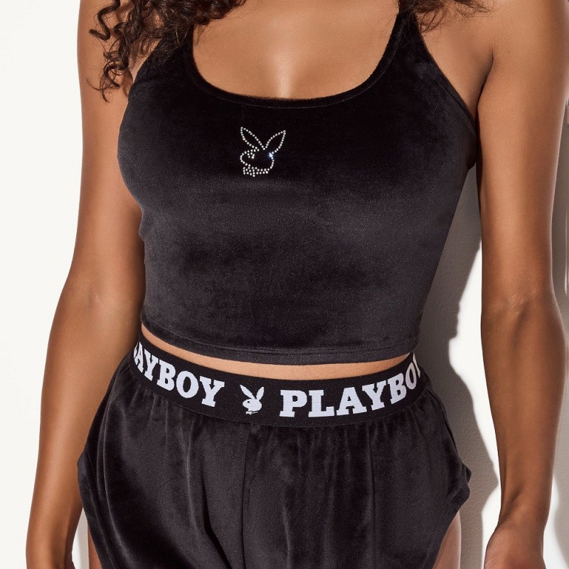 Dámské Body Playboy The Essentials Modal Tanga Růžové | PLBY-592702