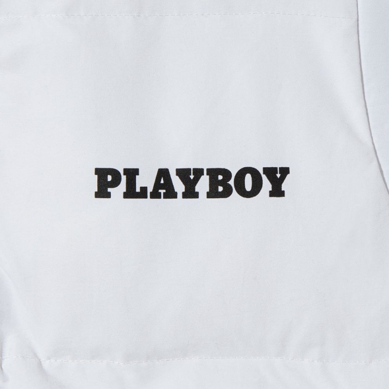 Dámské Bundy Playboy Repeating Logo Černé | PLBY-592863