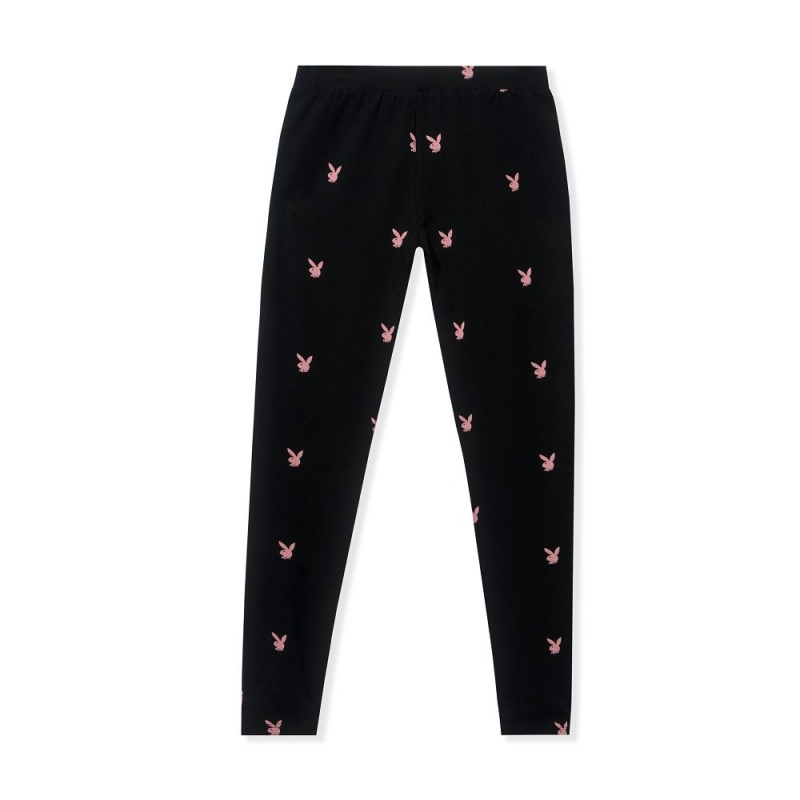 Dámské Kalhoty Jogger Playboy Sheer Bunny - 2pcs Set | PLBY-592773