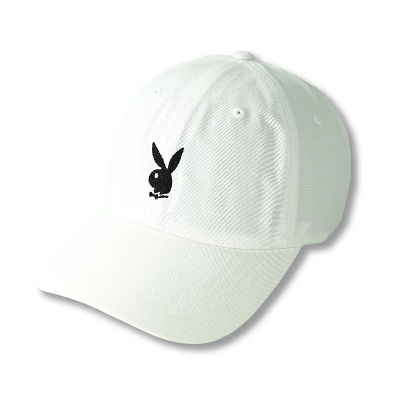 Dámské Klobouky Playboy Adjustable Rabbit Head Logo Hat Černé | PLBY-592627