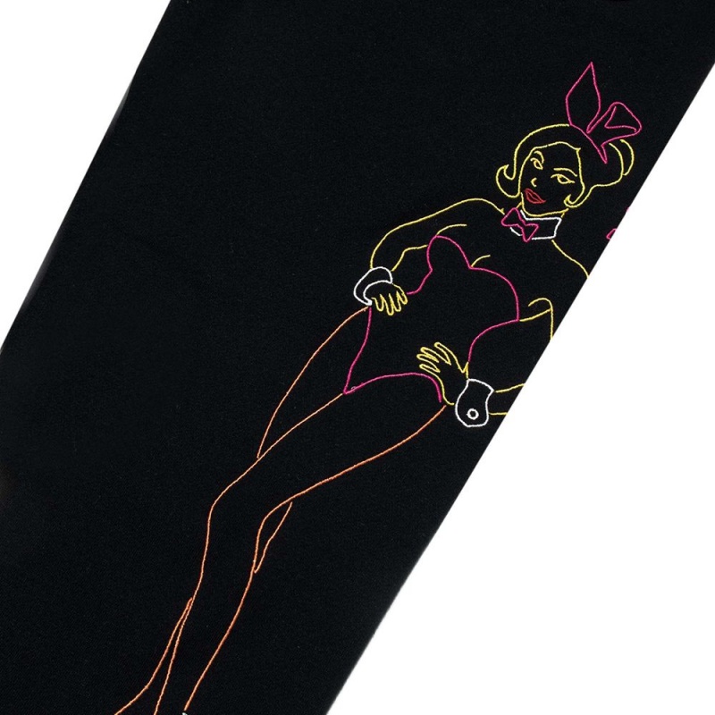 Pánské Kalhoty Jogger Playboy Bunny Outline | PLBY-592963