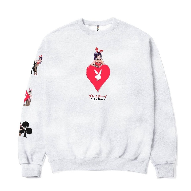 Pánské Mikina Playboy Ace of Hearts 3.0 Černé | PLBY-593011