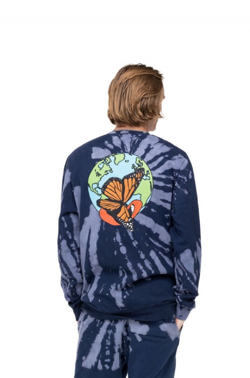 Pánské Mikina Playboy Tie-Dye Au Naturel | PLBY-593098