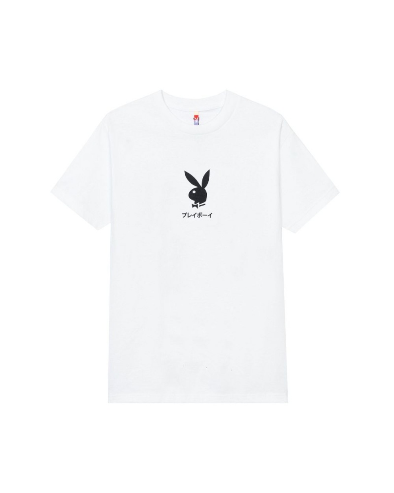 Pánské T-shirt Playboy Ace of Spades Černé | PLBY-593108