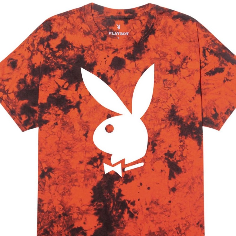 Pánské T-shirt Playboy Big Rabbit Head | PLBY-593273