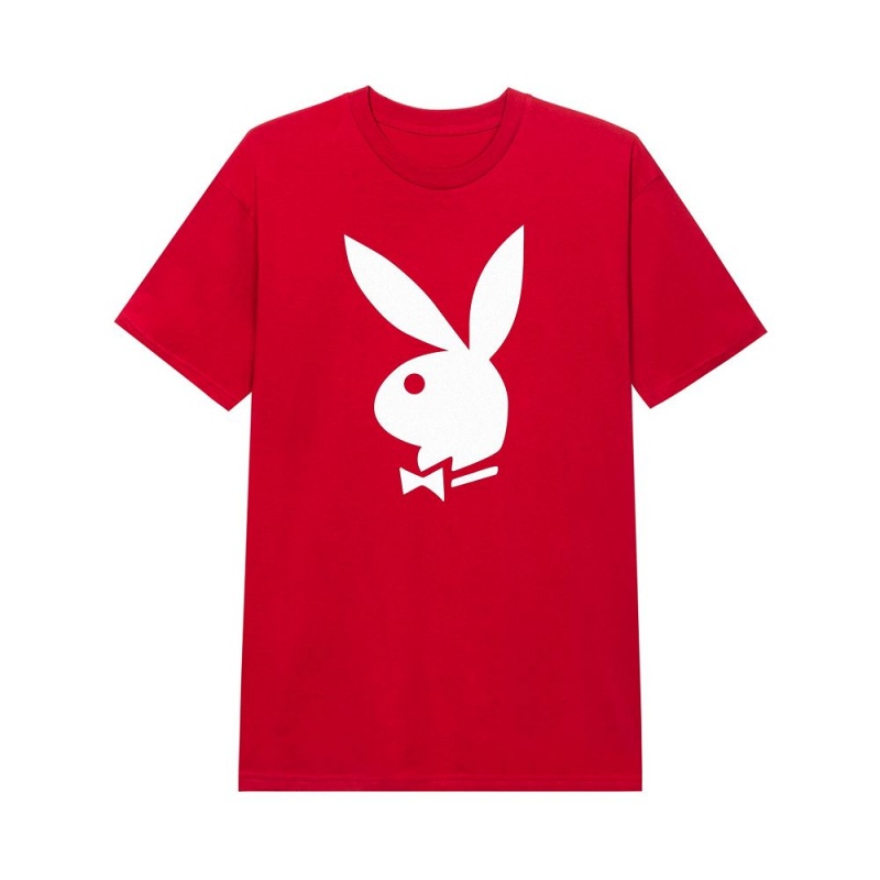 Pánské T-shirt Playboy Classic Rabbit Head | PLBY-593111