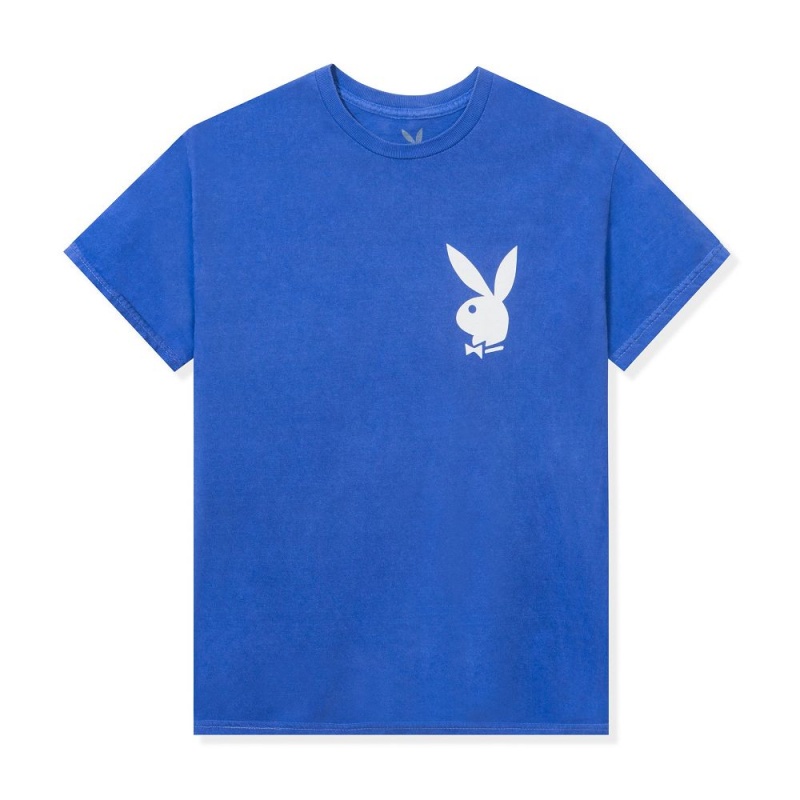 Pánské T-shirt Playboy December 2013 Pigment Washed | PLBY-593220