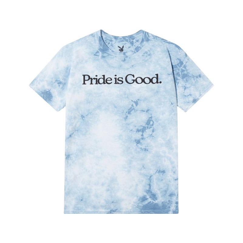 Pánské T-shirt Playboy Pride is Good Tie Dye | PLBY-593252