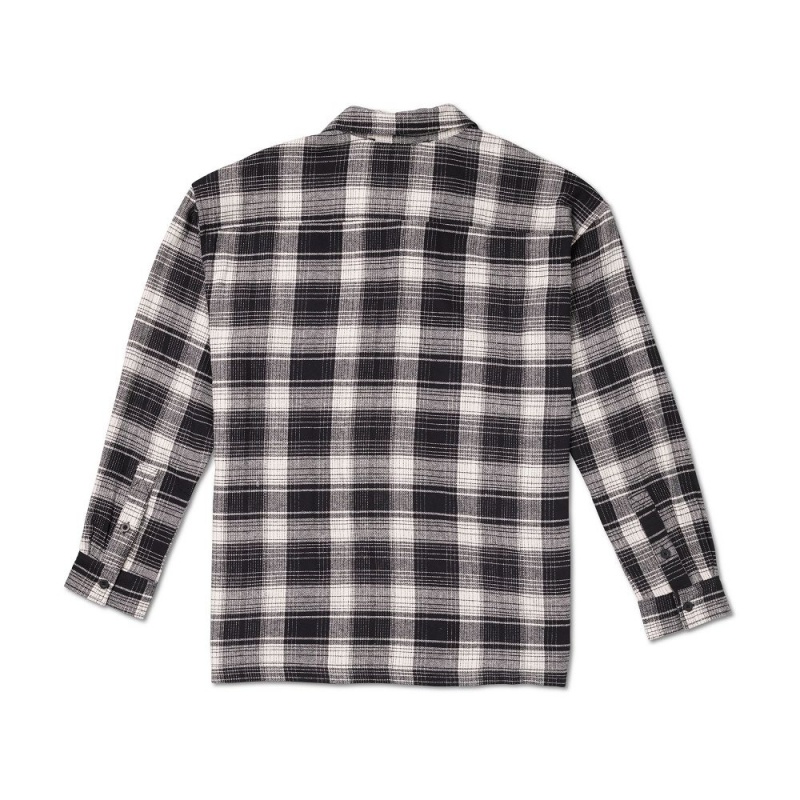 Pánské T-shirt Playboy Script Flannel Červené | PLBY-593204