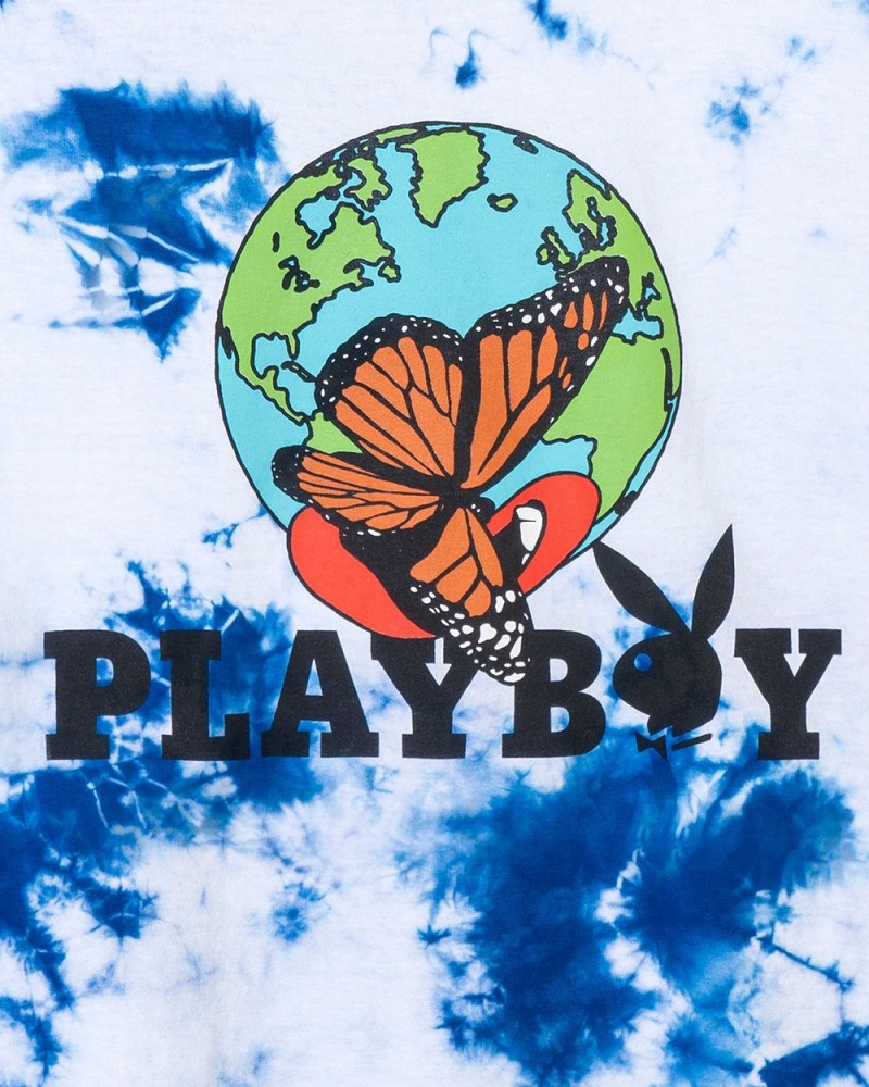 Pánské T-shirt Playboy Tie-Dye Au Naturel | PLBY-593283